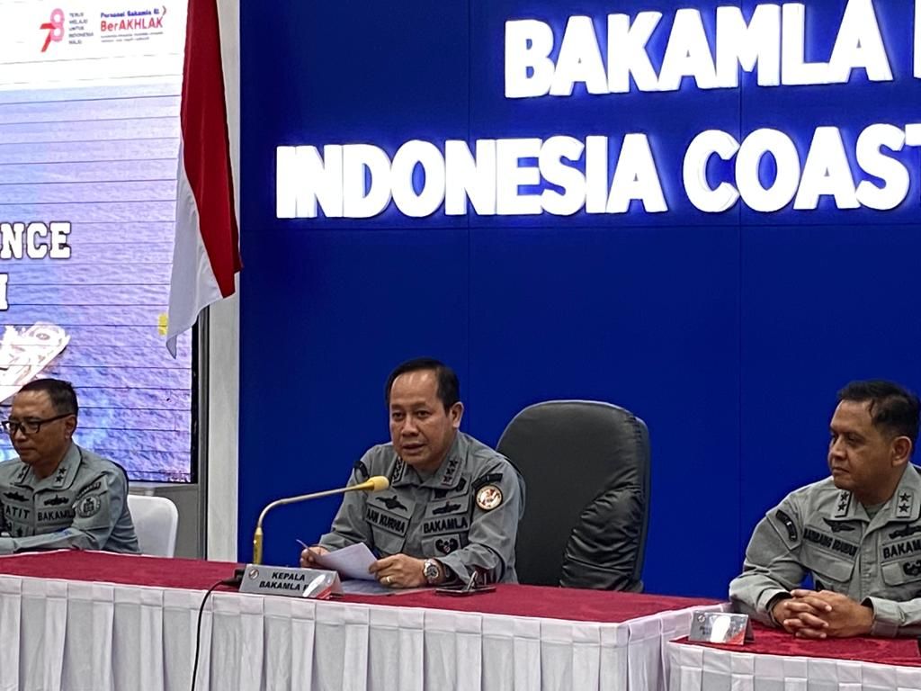 Dibantu Malaysia, Bakamla Tangkap Kapal Super Tanker Berbendera Iran