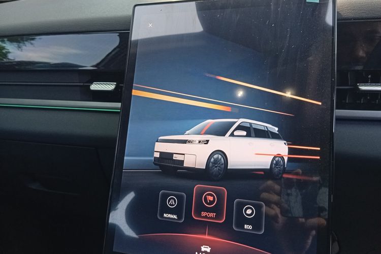 Interior Jaecoo J5 EV