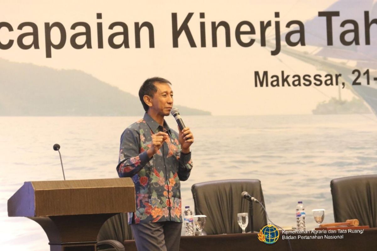 Direktur Jenderal Tata Ruang Kementerian Agrarian dan Tata Ruang/Badan Pertanahan Nasional (ATR/BPN), Abdul Kamarzuki.