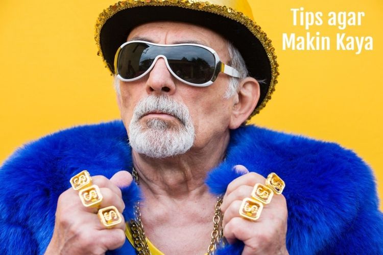 Ilustrasi orang yang memiliki harta berlimpah.