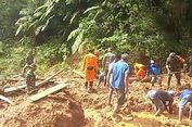 Tim SAR Gabungan Cari 1 Korban Tertimbun Longsor di Buntao Toraja Utara