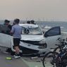 Bahaya Mengantuk, Mobil Tabrak 6 Pengendara Sepeda di PIK 