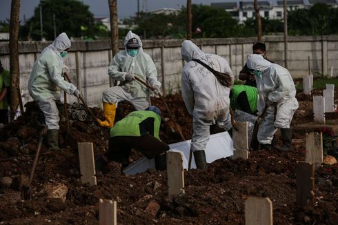 Hingga Akhir Agustus 2021, 1.967 Tenaga Kesehatan di Indonesia Meninggal akibat Covid-19.