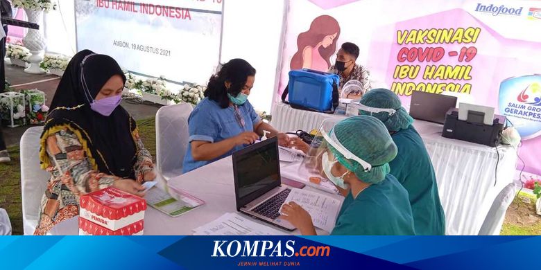 Ibu Hamil di Ambon Mulai Divaksin, Target 2.000 Orang Sampai Oktober - Vimarsana News