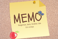 Memo: Pengertian, Jenis, Struktur, dan Ciri-cirinya