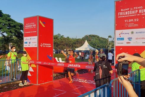 Sambut Borobudur Marathon 2022, Friendship Run Sapa Pelari Jakarta