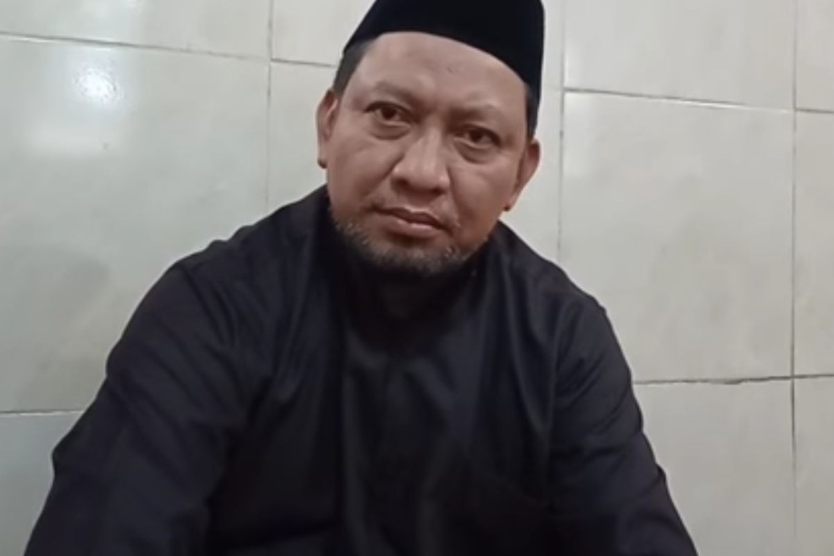 Abdul Falah, Ketua RW 05 Kelurahan Bangka, Mampang Prapatan, Jakarta Selatan,  saat ditemui di rumahnya, Minggu (24/9/2023).