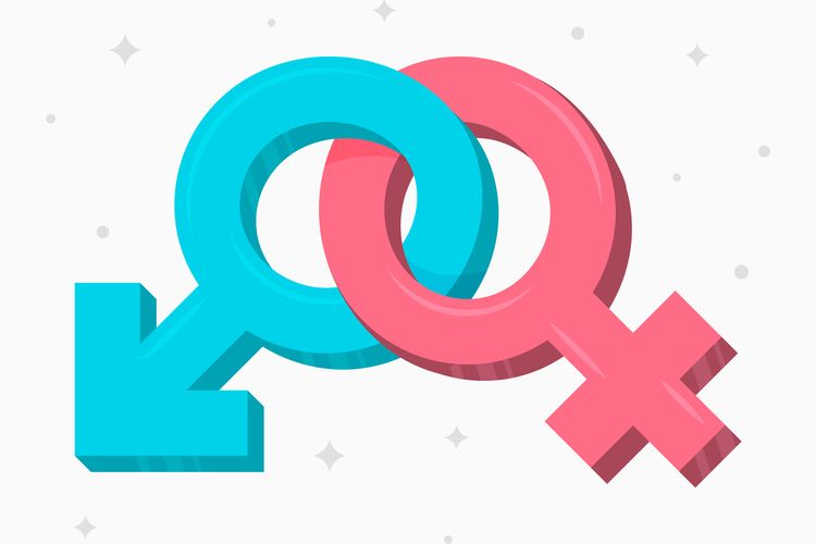 simbol laki-laki dan perempuan