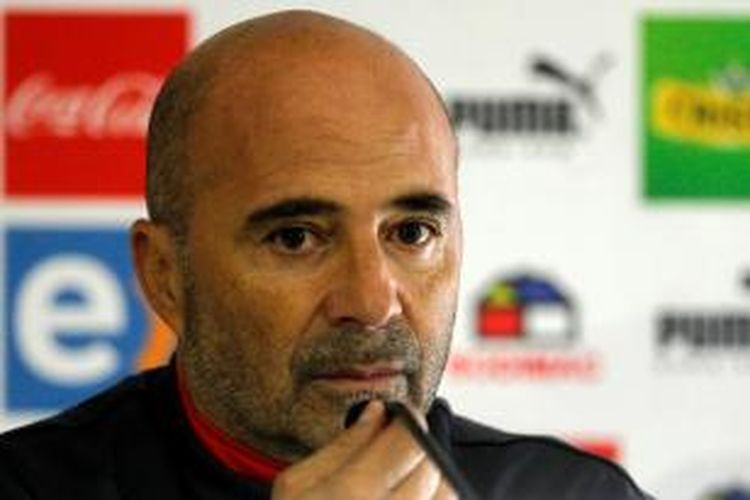 Pelatih Cile, Jorge Sampaoli. 