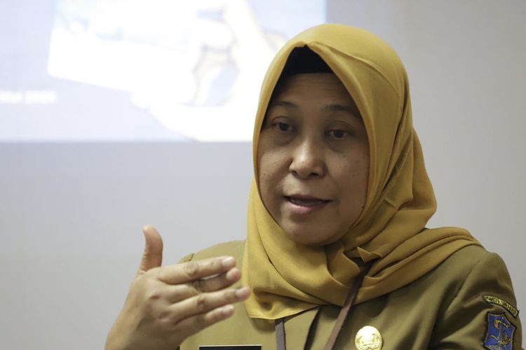 Kepala Dinkes Surabaya, Nanik Sukristina, Selasa (28/1/2025).