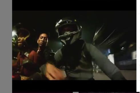 Viral Video Penjahat Gagal Begal Motor Biker