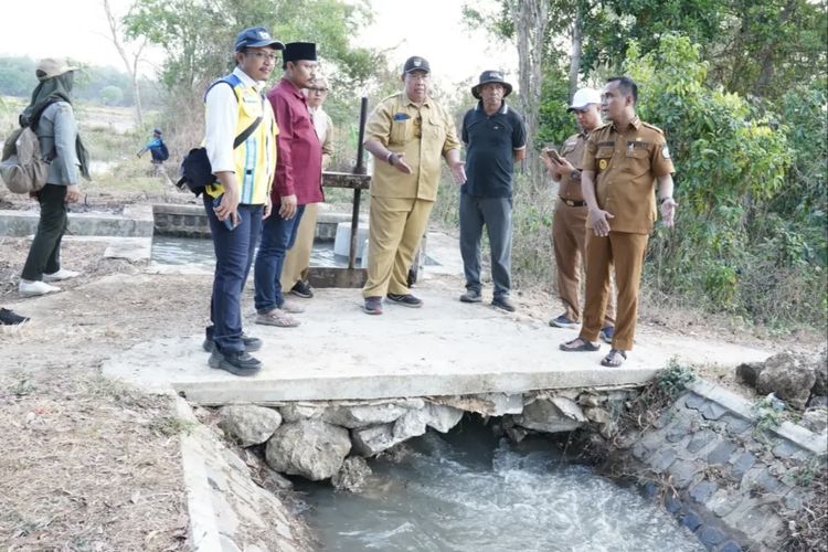Setelah 12 Tahun Mati, Pompa Air di Bangkalan Kembali Aliri 250 Hektare Sawah
