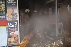 Minimarket di Jalan Brigjend Katamso Terbakar, Diduga akibat Ledakan Tabung Gas