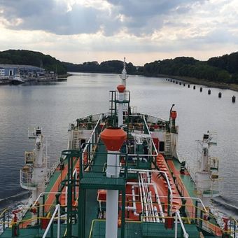 Salah satu kapal tanker Pertamina International Shipping. 