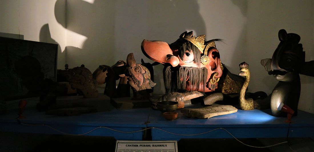 Canthik Rajamala koleksi di Museum Karaton Surakarta