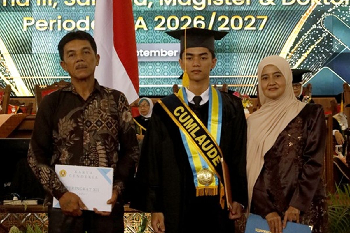 Dari Sumatra Barat ke Yogyakarta, Perjalanan Briliant Jadi Lulusan Terbaik Teknik Pertambangan