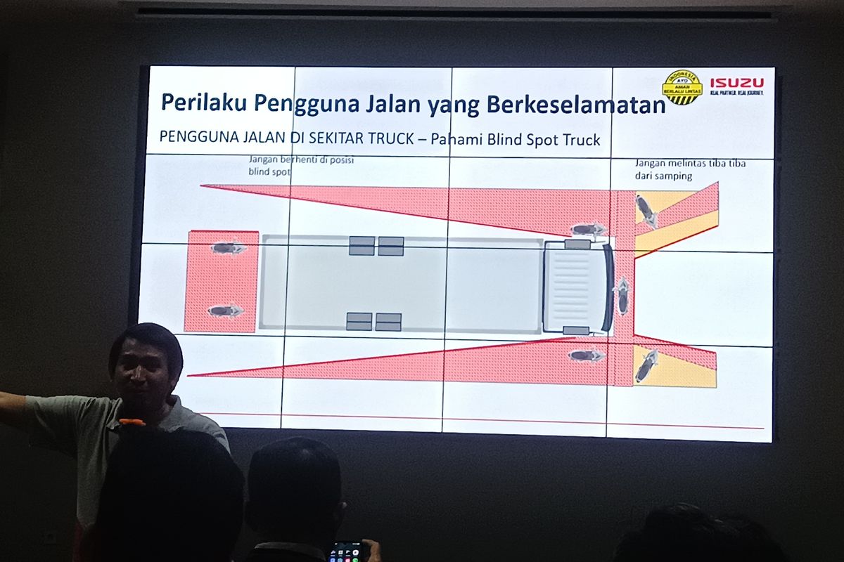 Blind spot truk Isuzu Giga, Ini yang dirasakan sopir truk