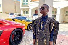 Foto Viral Bocah 10 Tahun dari Afrika Dapat Kado Lamborghini Senilai Rp 5 M