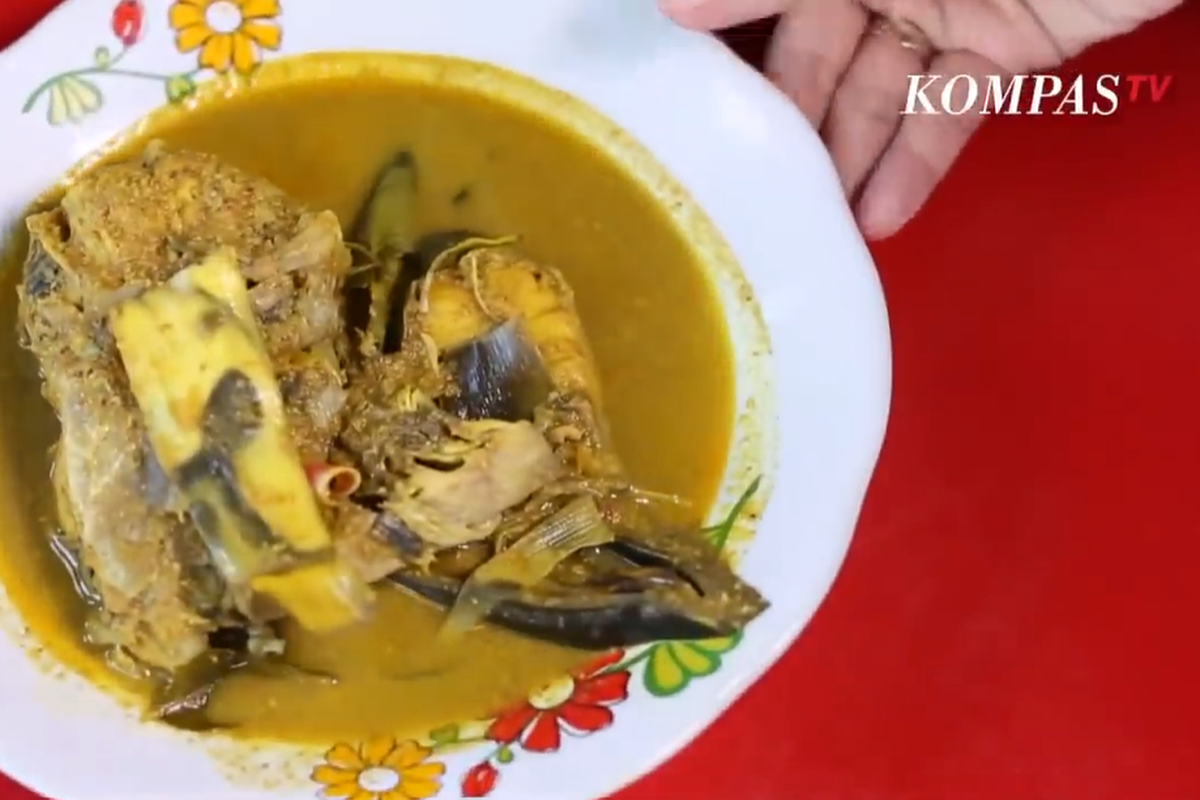 Ilustrasi: Eungkot paya atau ikan air tawar dimasak dengan bumbu ketumbar.