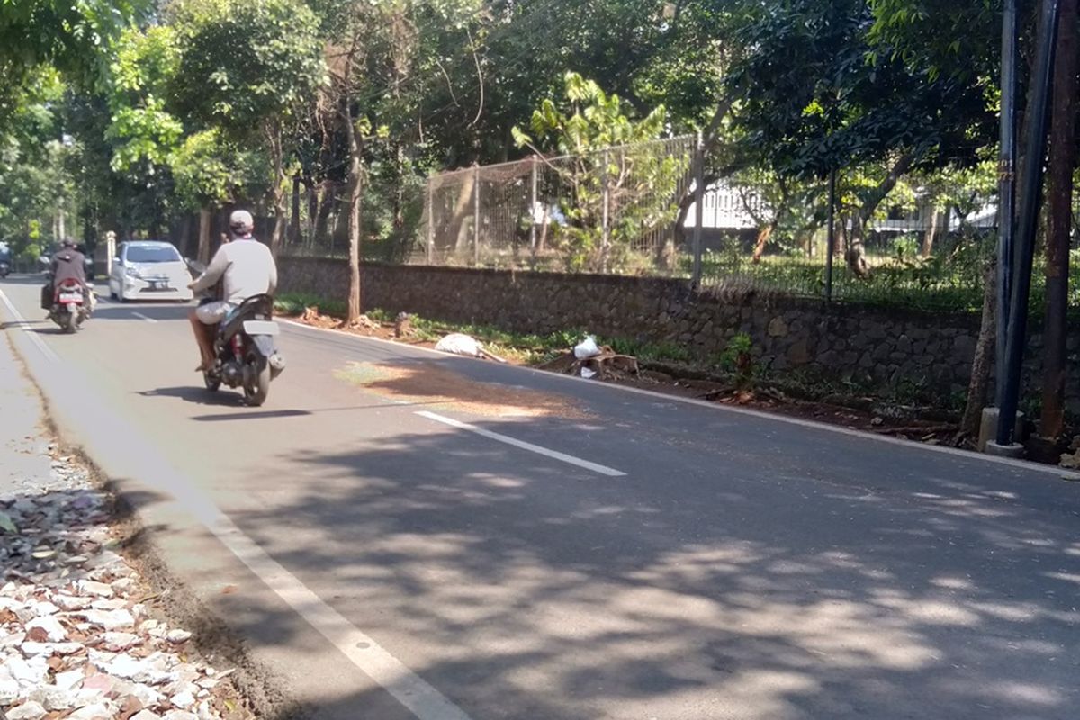 Tempat ABW ditemukan di Jalan Sapi Perah, Pondok Ranggon, Jakarta Timur, Kamis (16/9/2020)