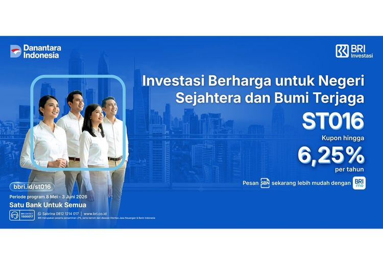 Mulai Rp 1 Juta, ST016 Jadi Cara Praktis Memulai Investasi Syariah 