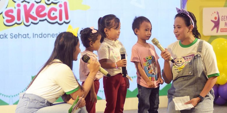 Festival Sehat Ceria si Kecil yang diadakan Sarihusada dan jaringan apotek K-24 di Taman Pintar, Yogyakarta (26/10/2025).