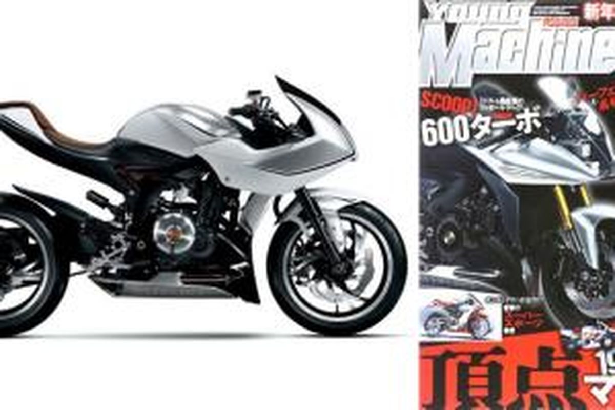 Suzuki Recursion versi concept dan rendering dari majalah Young Magazine.