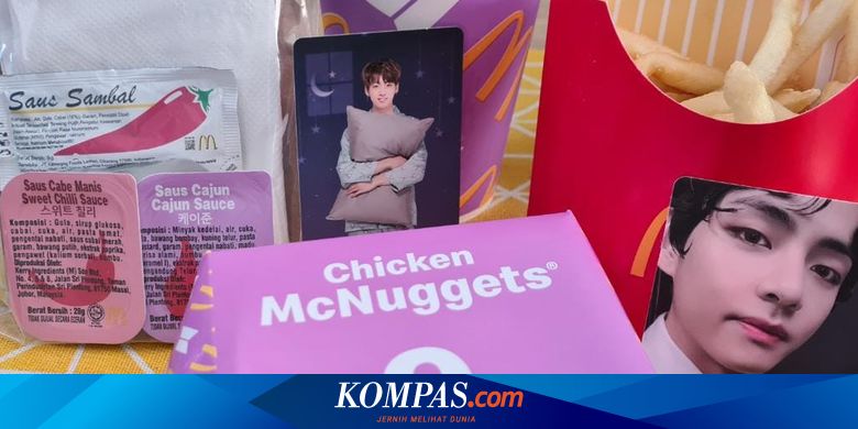 BTS Meal Tidak Tersedia di Negara Ini, Mana Saja? - Vimarsana News
