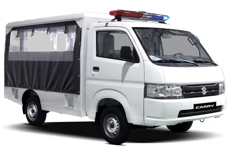 Suzuki Carry Disulap Jadi Mobil Patroli, Ini Ubahan dan Spesifikasinya