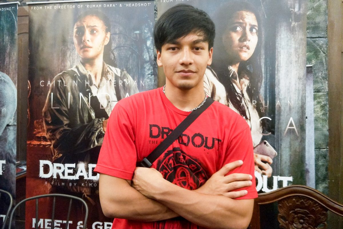 Artis peran Jefri Nichol dalam Meet and Greet DreadOut The Movie di City Plaza, Jatinegara, Jakarta Pusat, Sabtu (24/11/2018).