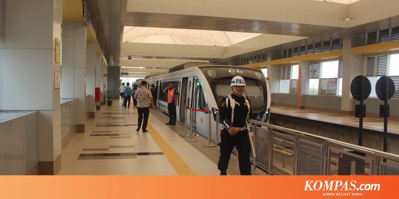 Menhub Minta ASN Wajib Naik LRT Palembang Ditambah Jadi 3 Hari - Kompas.com - KOMPAS.com