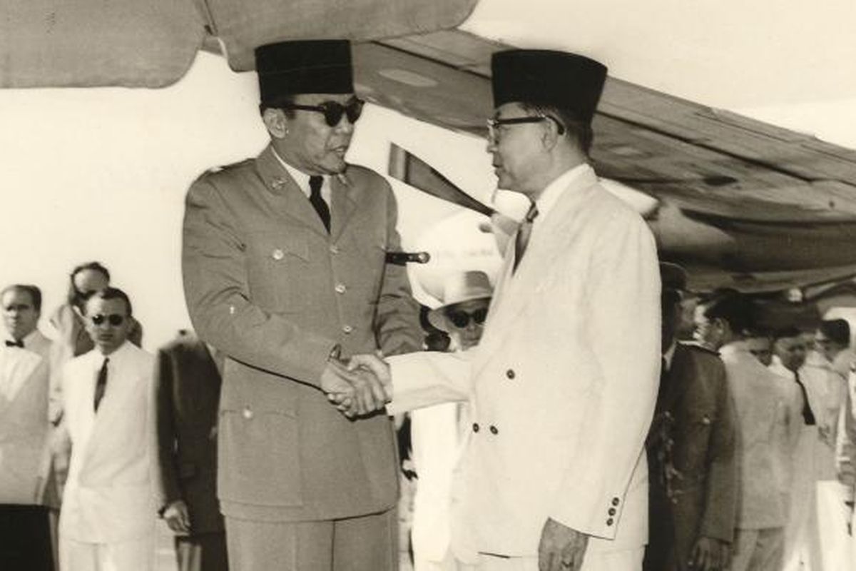 Presiden Soekarno dan Wakil Presiden Mohammad Hatta