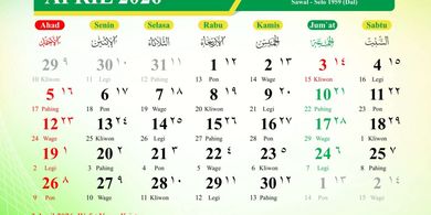 Tanggal Merah April 2026: Ada Libur 2 Nasional di Awal Bulan dengan Potensi Long Weekend