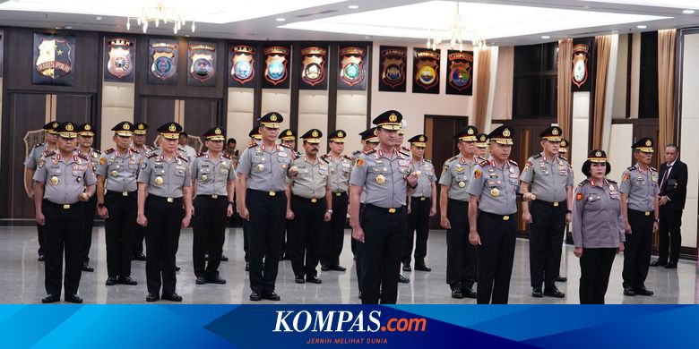 Karyoto dan Suyudi Resmi Sandang Pangkat Komjen, Total 27 Pati Polri Naik Pangkat