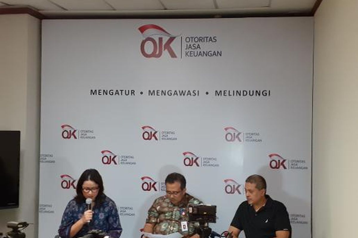 Deputi Komisioner Pengawas Perbankan III Slamet Edy Purnomo di Jakarta, Jumat (29/11/2019).