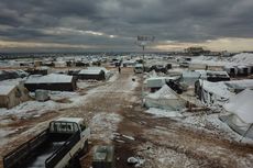 Badai Salju di Timur Tengah, 3 Anak Tewas di Pengungsian Suriah
