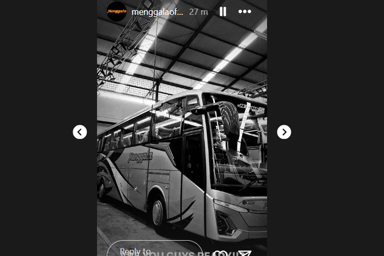 calon bus baru PO Menggala pakai bodi Jetbus 5