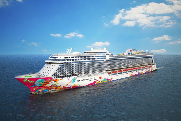 Genting Dream by Resorts World Cruises.