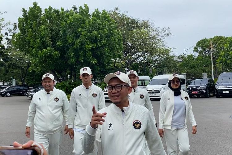 Kontingen Atlet SEA Games 2025 Sambangi Istana, Bakal Dilepas Prabowo