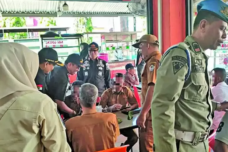Asyik Ngopi Saat Jam Kerja, 73 ASN Aceh Utara Terjaring Razia