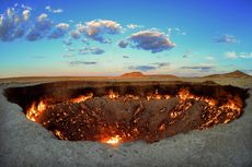 Misteri “Gerbang Neraka” Turkmenistan yang Membara Selama Beberapa Dekade