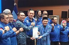 AHY Serahkan Rekomendasi Dukungan ke Ridwan Kamil, Dedi Mulyadi, dan Ahmad Luthfi