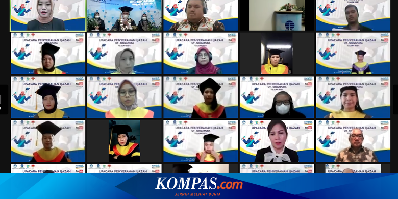 Penyerahan Ijazah UT Singapura, Rektor: Satu Jari Bisa Belajar dari Mana Saja - Vimarsana News