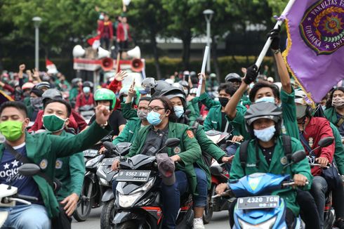 Prabowo Yakin Kerusuhan Demo Tolak UU Cipta Kerja Dibiayai Asing
