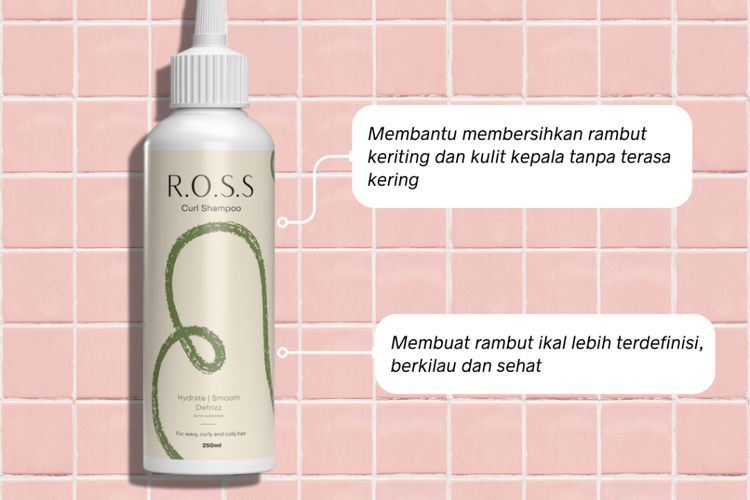 R.O.S.S Curl Shampoo.