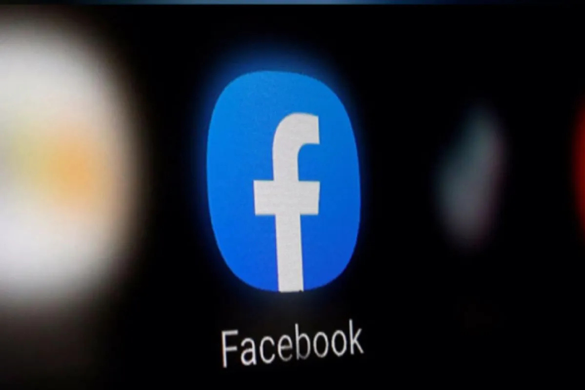 Ilustrasi aplikasi Facebook. 