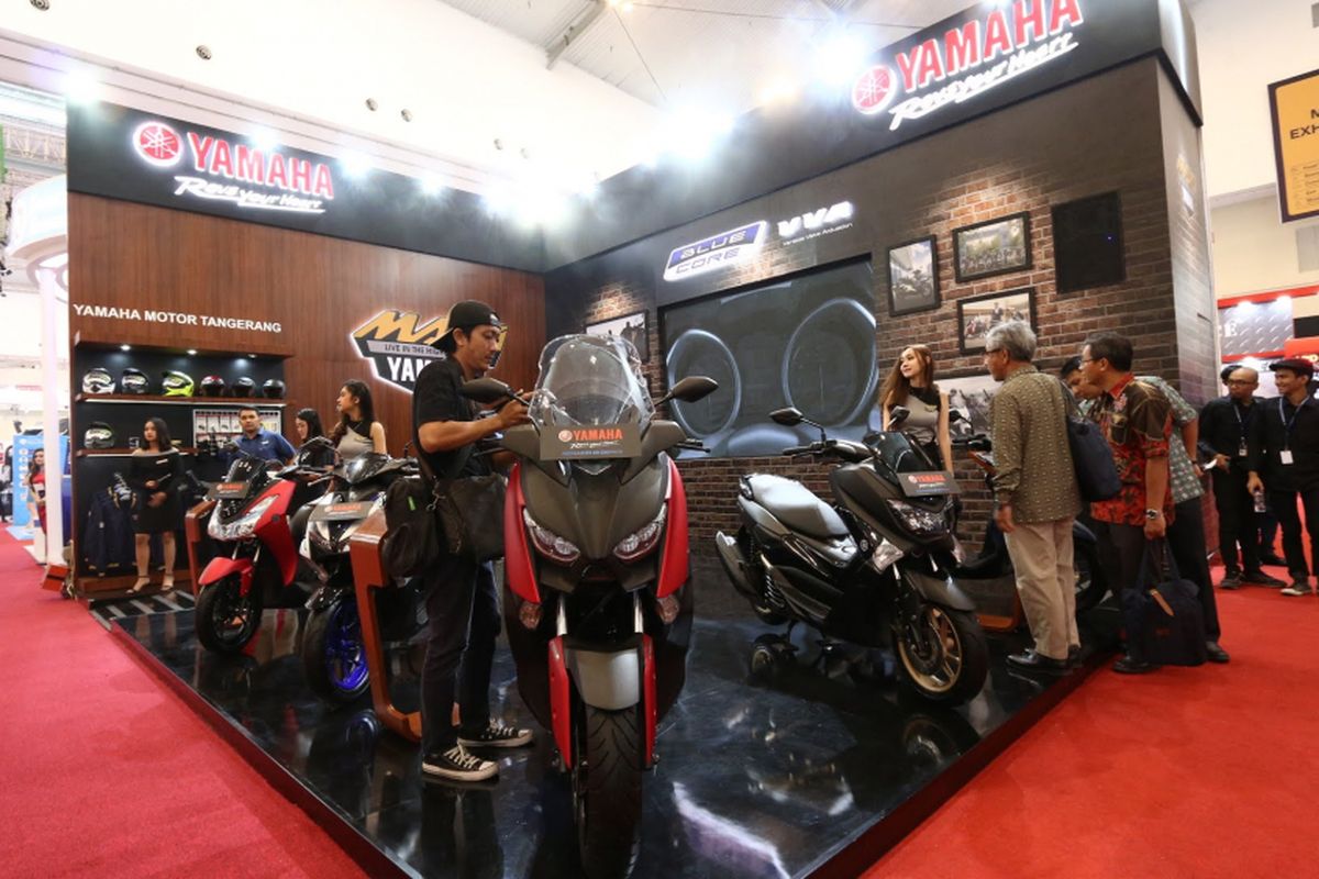 Yamaha tampilkan skutik Maxi di ajang GIIAS 2018