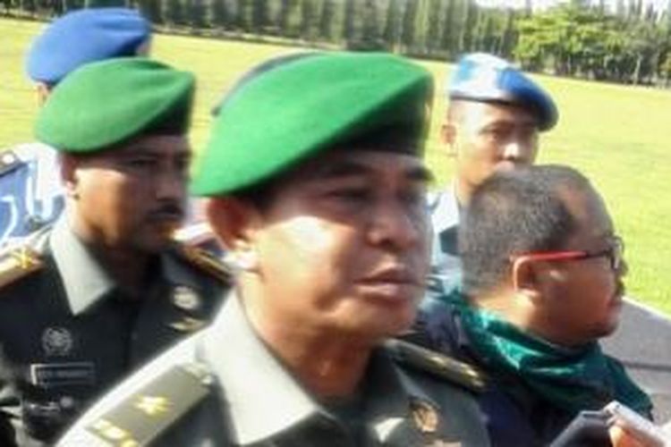 Kasdam Udayana Brigjen TNI Ruslian Hariadi.