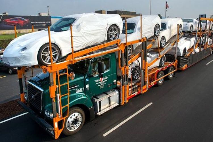 Ekspor mobil AS naik menembus 2 juta unit dari sebelumnya hanya 1,8 juta unit.