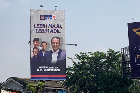 Demokrat Keluar dari Koalisi Perubahan, Balihonya Bersama Anies, Nasdem, dan PKS Masih Mejeng di Bekasi